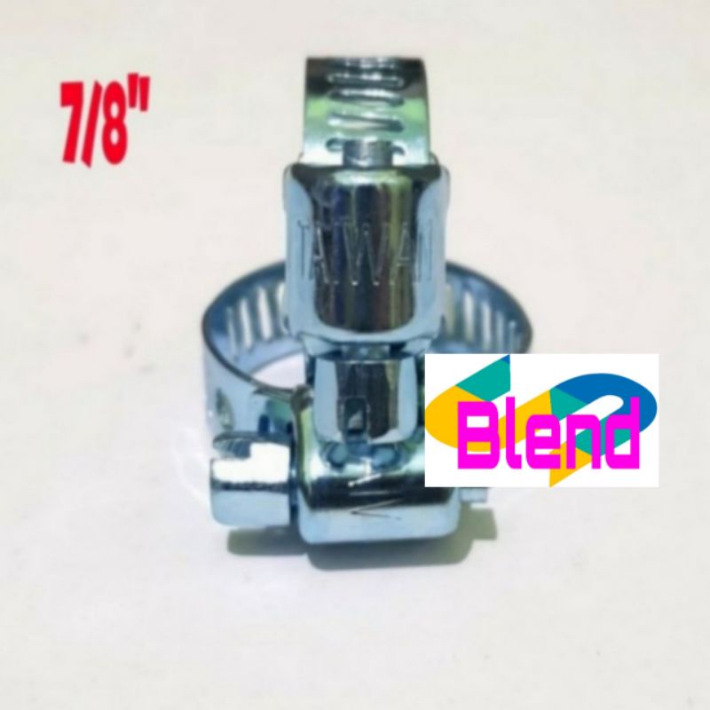 TAIWAN Klem 7/8&quot; Selang Gas - Air - Hose Clamp Cincin Selang Regulator