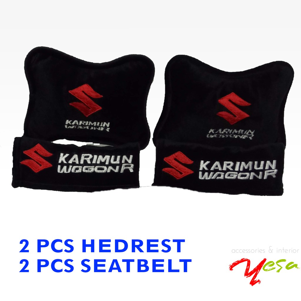 Bantal mobil Karimun wagonR Headrest mobil aksesoris variasi