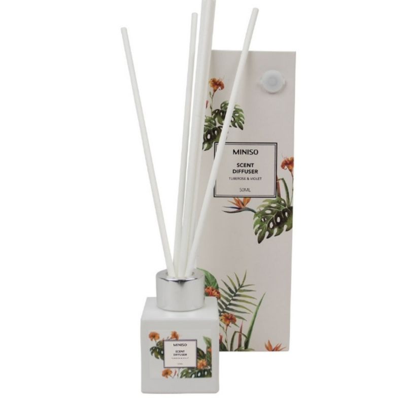 Scent diffuser miniso (tuberose &violet)
