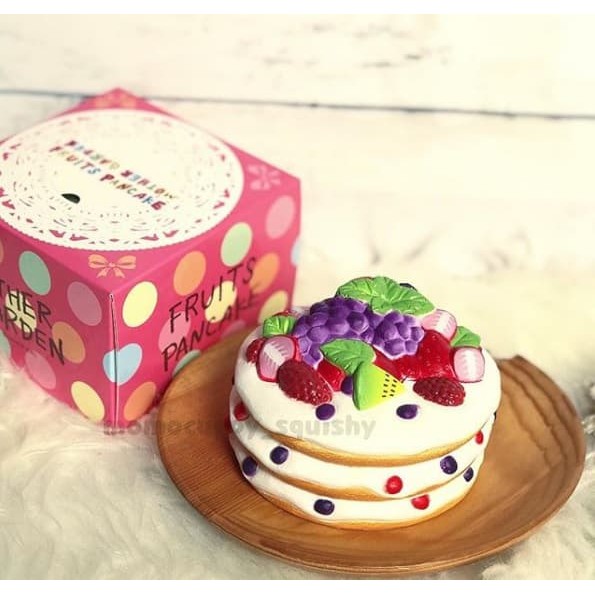 fruits pancake Squishy Licensed by mother garden / creative yoko (ORI)