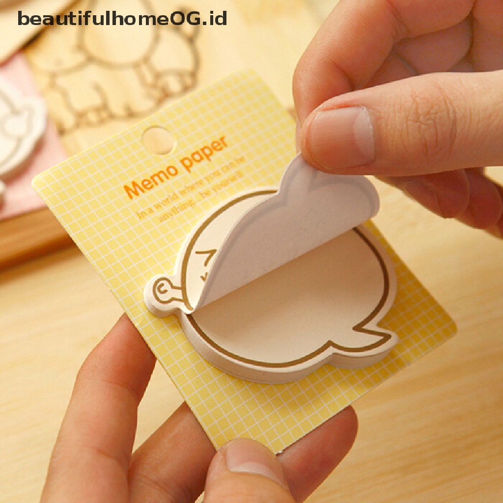 1 Pc Stiker Memo Sticky Note Untuk Perlengkapan Kantor 1pc Sticky Notesmemopost It Desain Kartun Lucu Imut Multi Warna Untuk Perlengkapan Kantorsekolah