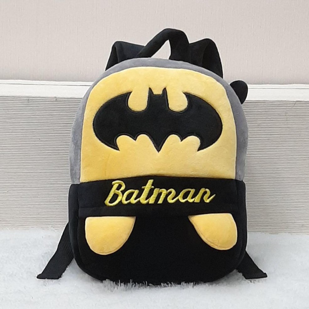 Bagpack Ransel Anak /tas ransel avanger batman spiderman kapten superman ironma/Tas super hero/Ransel Tangan M