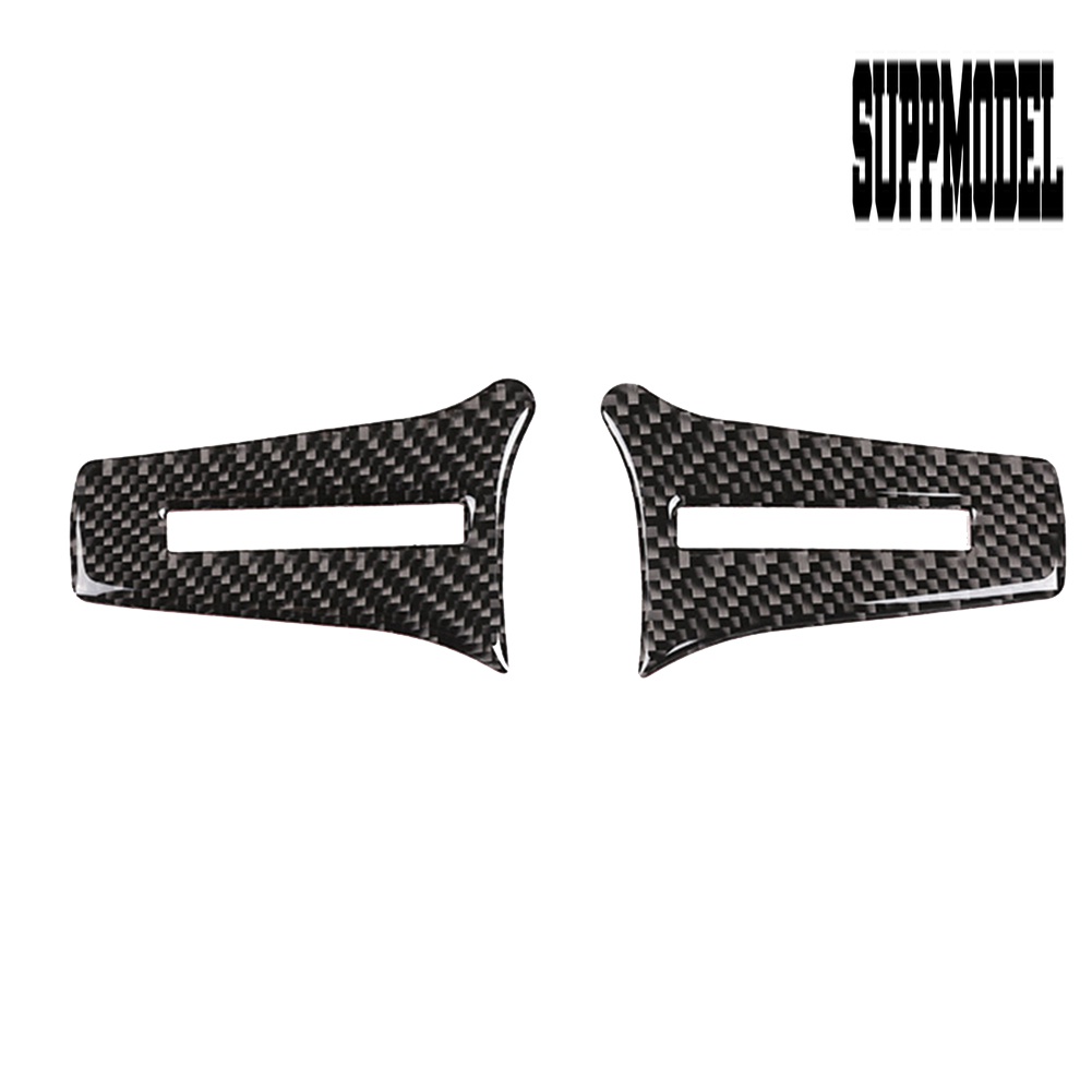 Stiker Cover Stir Mobil Bahan Carbon Fiber