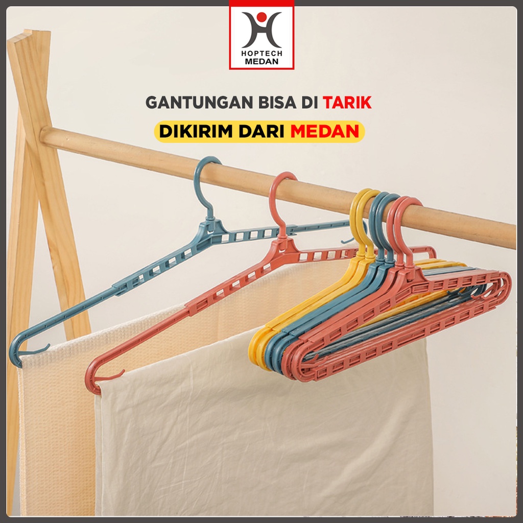 Gantungan Tarik Hanger Handuk Lebar / Gantungan Tarik Hanger Sajadah / Hanger serbaguna