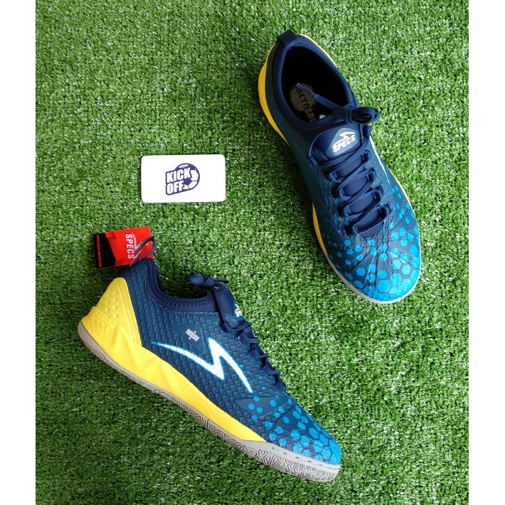 PROMO Metasala Knight (Futsal) - Galaxy Blue/Tulip Blue/Pale Yellow/Palona TERLARIS