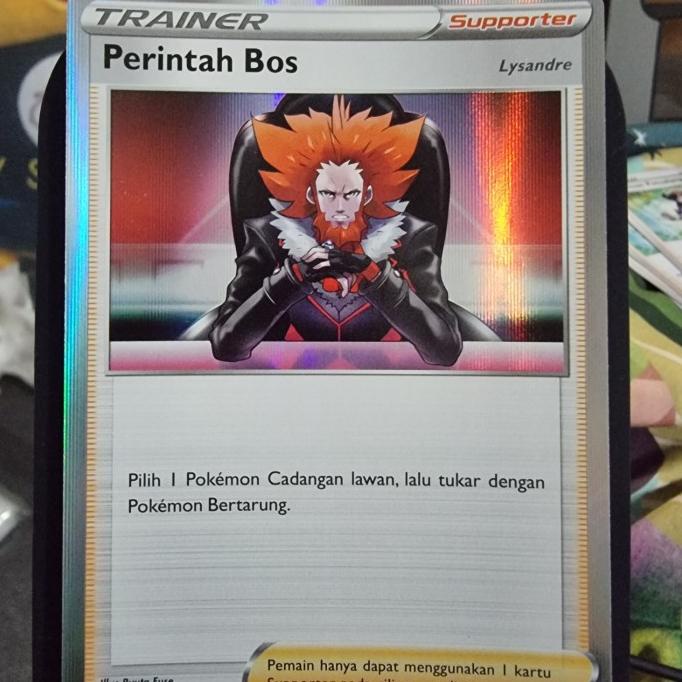 @=@=@=@=] Perintah Bos Lysandre Kartu Pokemon Bahasa Indonesia