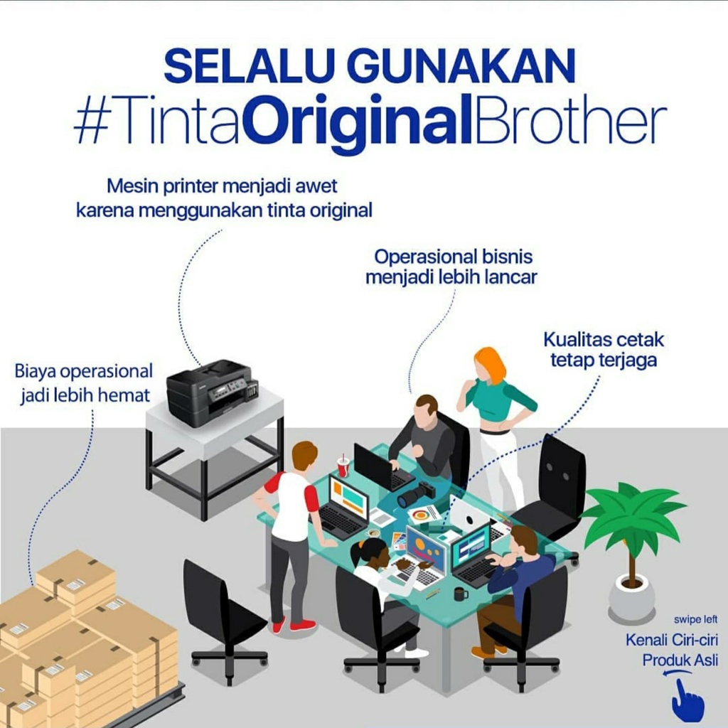 Brother Ink Black BTD60BK - Original