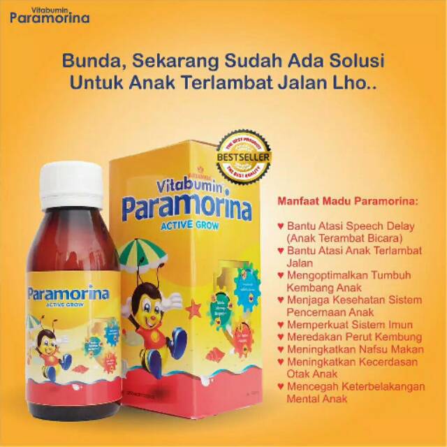 VITABUMIN PARAMORINA ACTIVE GROW. Bs GOSEND