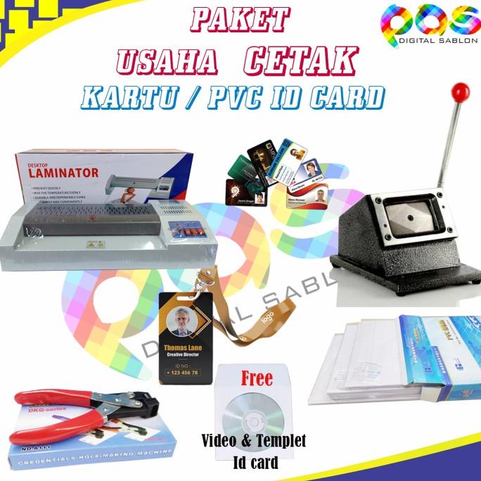 

Paket Cetak Kartu Id Card (Pvc Id Card, Pembolong, Plong, Laminating)