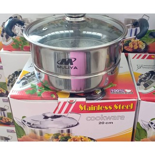 Panci Kukus Serbaguna Steamer Langseng Dandang Stainless ...