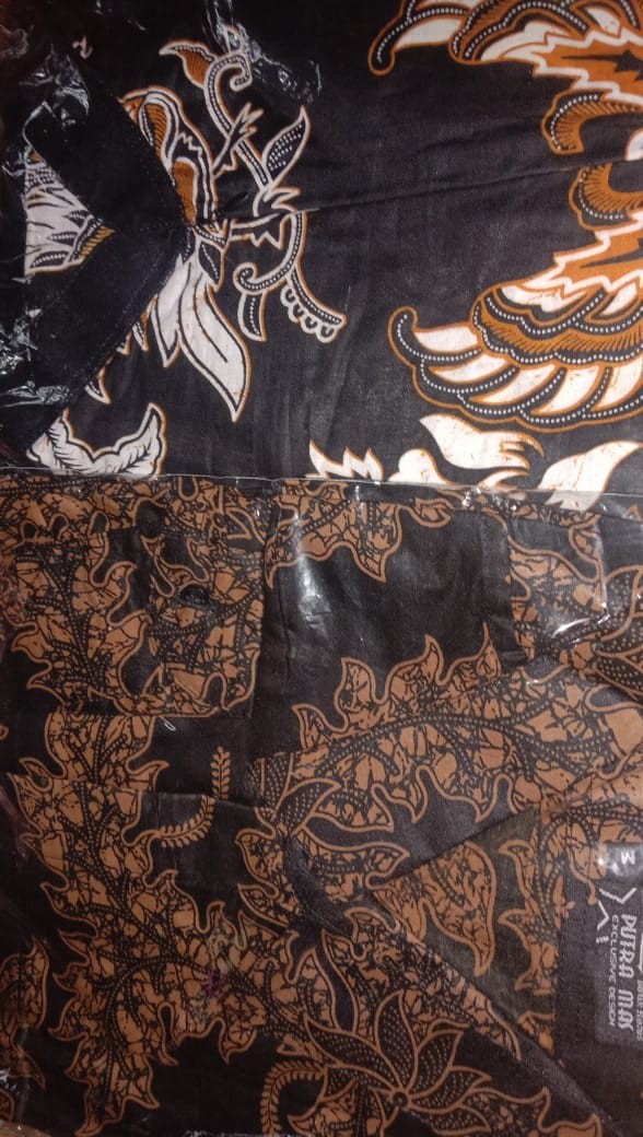 Batik Gamis Couple Muslim Batik Gamis Couple Modern Gamis Batik Motif Terbaru Barikputramas1
