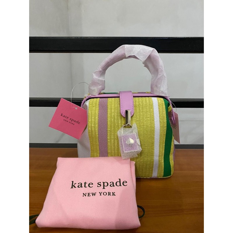 Kate Spade Remedy Yellow multi stripe