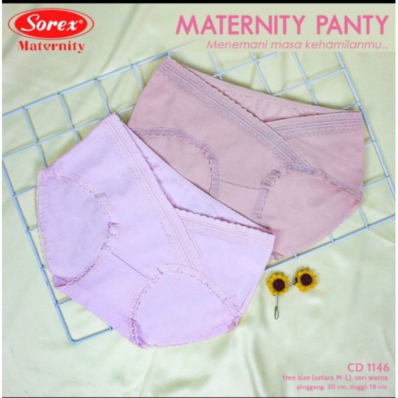 Celana dalam ibu hamil Sorex 1146 maternity panty