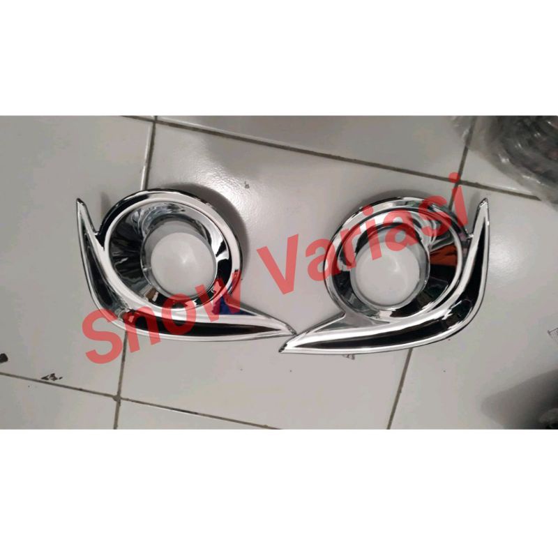 ring foglamp grand new avanza veloz  2015 - 2018 chrome