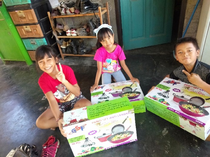 Panci Set Gsf 4pcs Teflon Series Gsf G-2429 - Gsf 2429 - Gsf2429 / Gsf 2529 / Gsf-2529 / Gsf2529