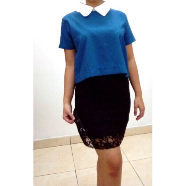 Collar candy top (crop top)