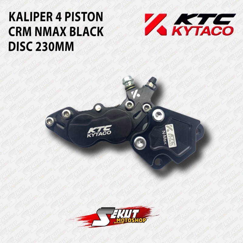 Kaliper 4 piston KTC CRM Black original KTC Kytaco