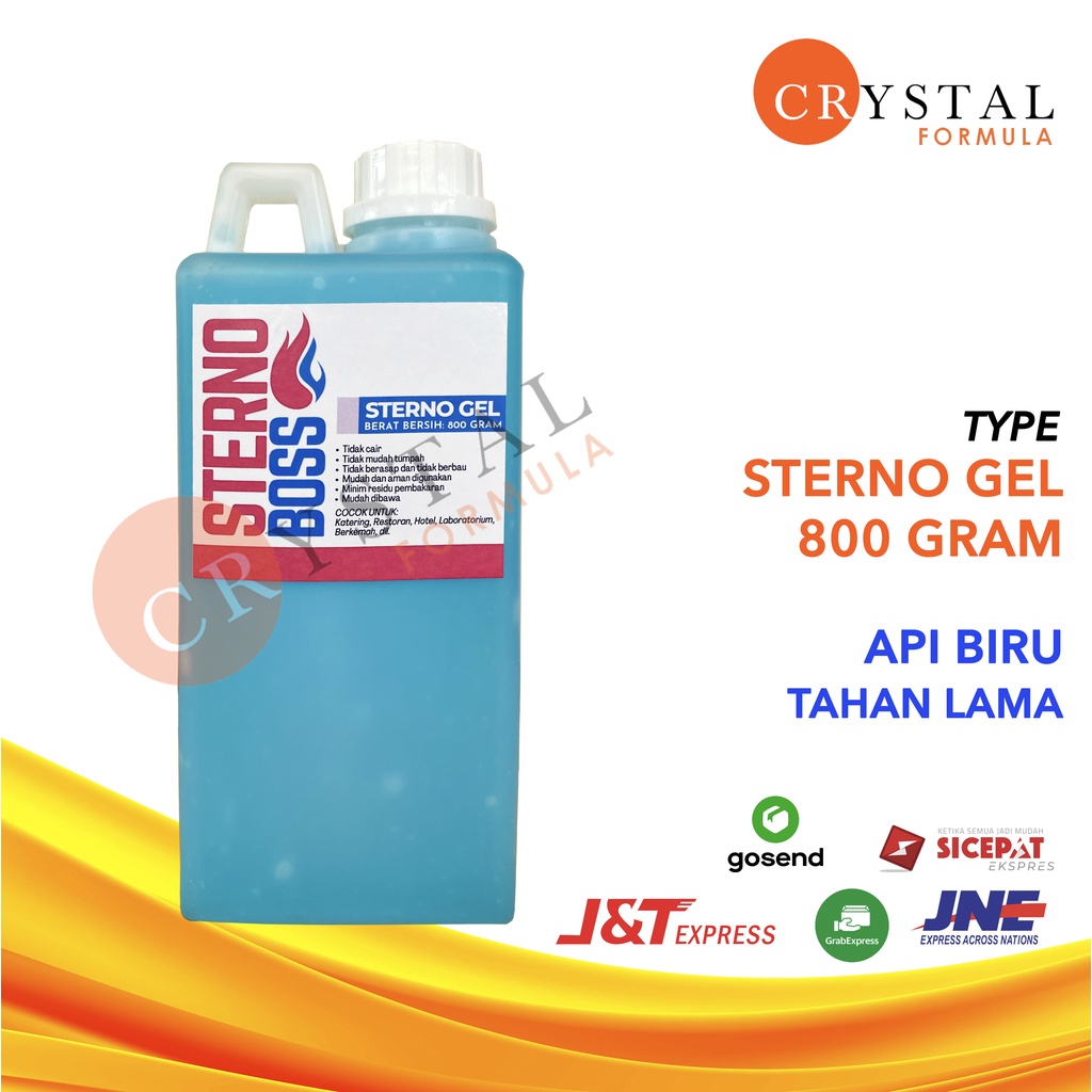 STERNO BOSS Refill Sterno Gel Isi Ulang 800 Gram