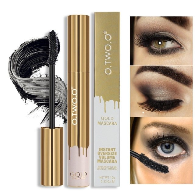 Jual O TWO O Gold Instant Oversize Mascara Waterproof Long Lasting Curling Shopee Indonesia