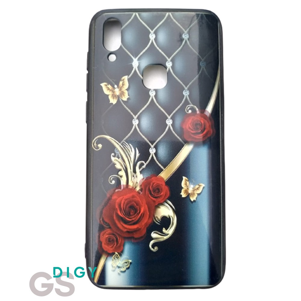 Casing VIVO V11i   Motif Kayu Hardcase TPU case hp model cowok Fuze