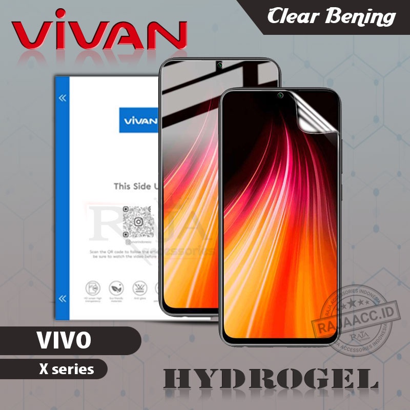 Vivan Hydrogel Clear Vivo X50 X50 Pro X60 X60 Pro X70 X70 Pro / Hydrogel Vivo X50 X50 Pro X60 X60 Pr