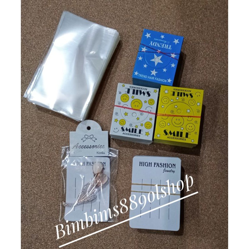 ALAS BROSS sepaket untuk satuan+plastik+card