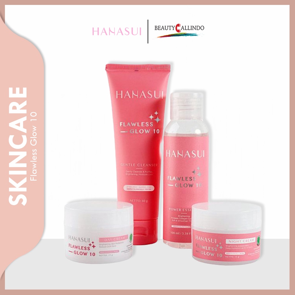 HANASUI FLAWLESS GLOW 10 SKINCARE SERIES