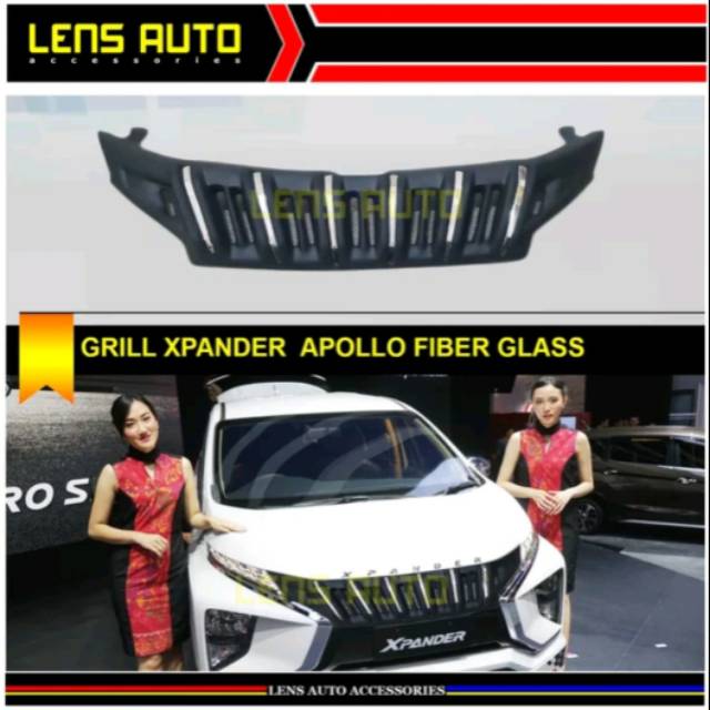 GRILL MITSUBISHI XPANDER APOLLO FIBER - GRILL XPANDER APOLLO FIBER