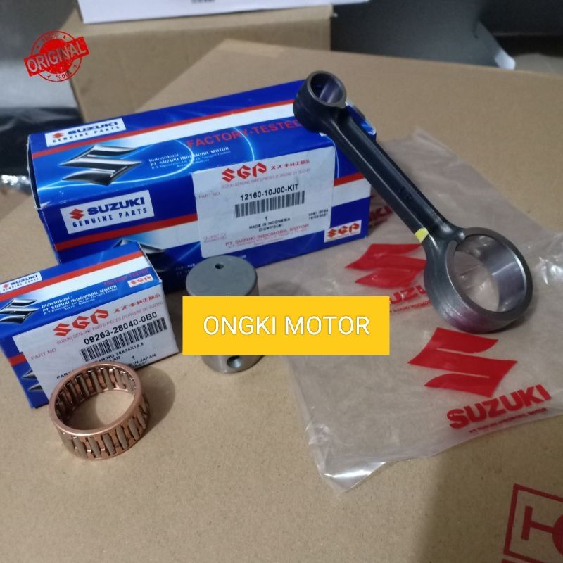 STANG PISTON SEHER STANG PISTON SET  SHOGUN 125 SP FL SMASH TITAN AXELO ARASHI ORI SGP