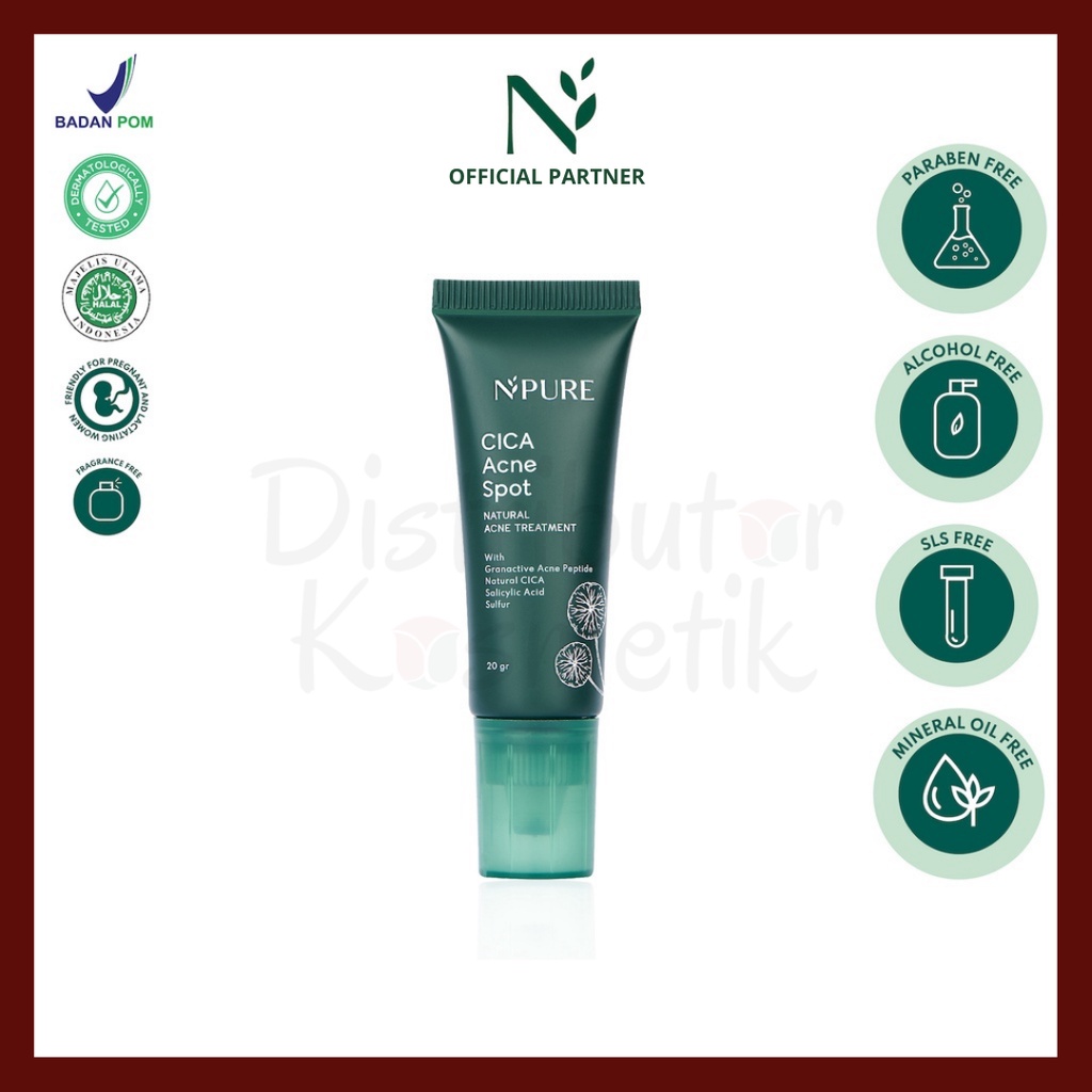 [ FREE GIFT ] NPURE SPOT TREATMENT ACNE SPOT/DARK SPOT 20gr