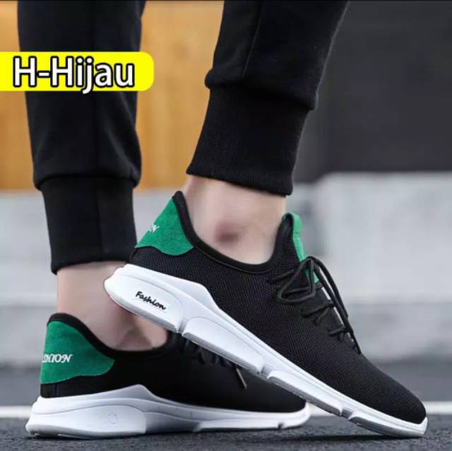 sepatu pria sneakers running fashion Ezzila Man