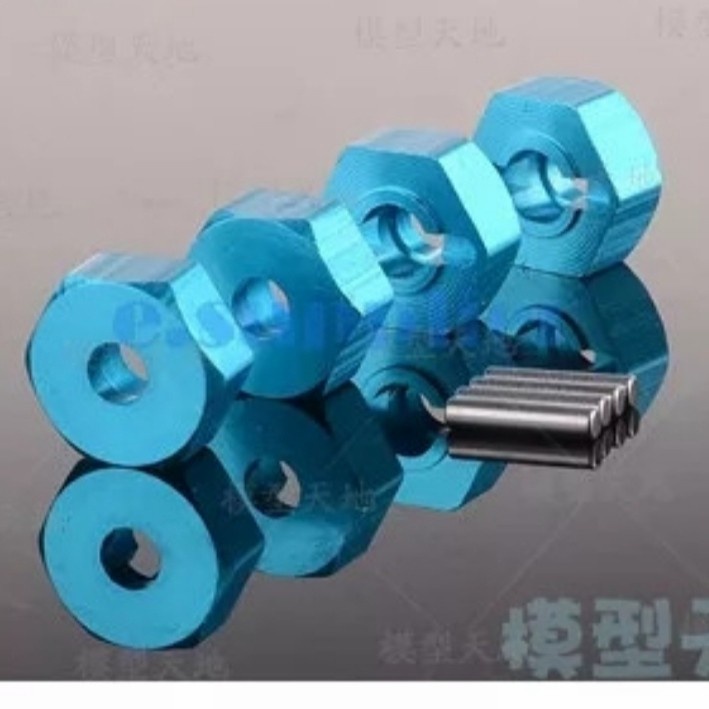 HEX METAL 12mm HSP 4 pcs, tebal 5mm