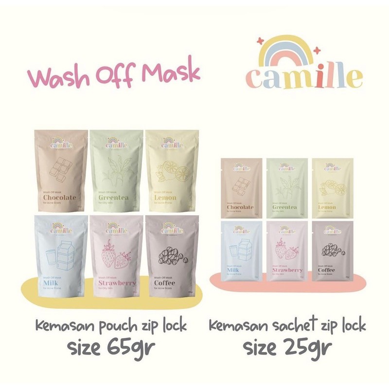 Wash Off Mask by Camille Beaute BPOM