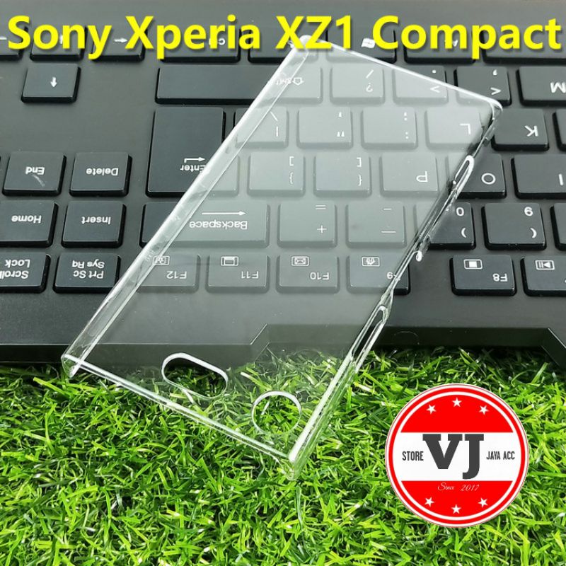 Hardcase Crystal Sony Xperia XZ1 Compact Case PC Transparan Sony XZ1C