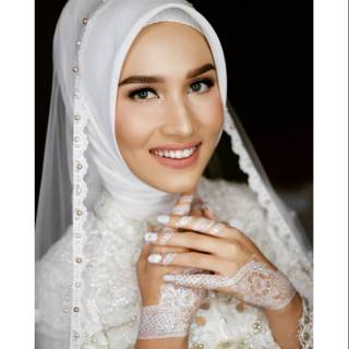 BARU SLAYER PENGANTIN RENDA MUTIARA SLAYER RENDA VEIL  