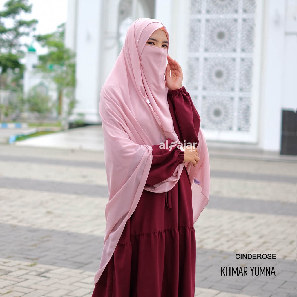 Jilbab Pasmina Instan Ceruty Babydoll Yumna by Alfajar Free Cadar