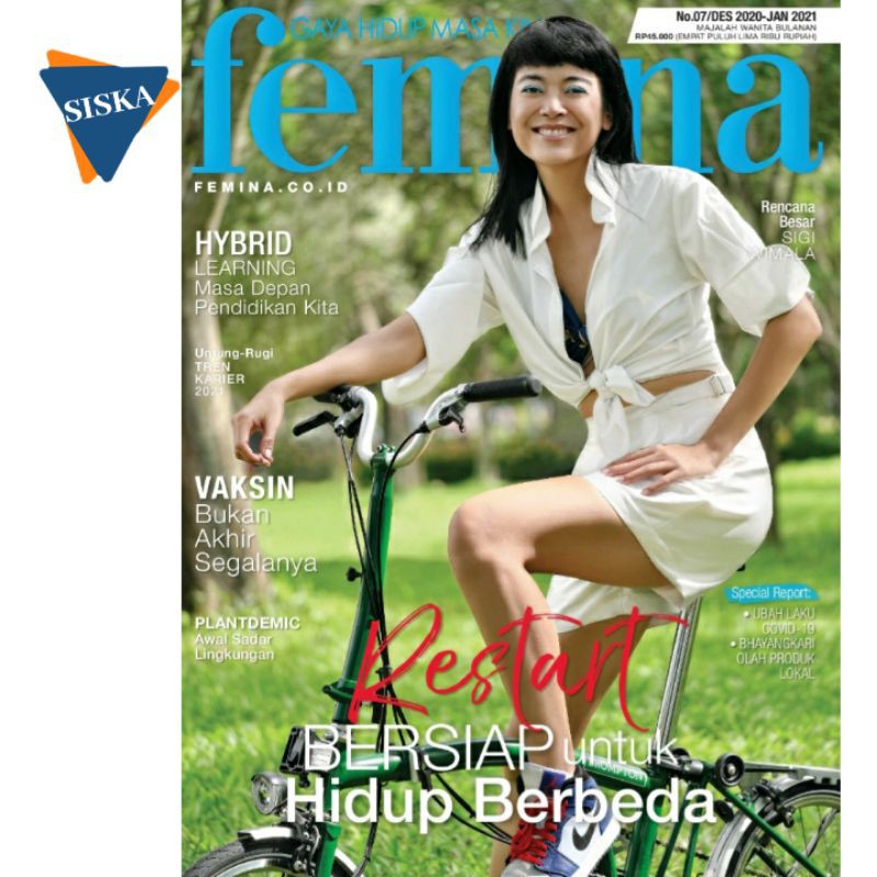 Majalah FEMINA edisi terbaru