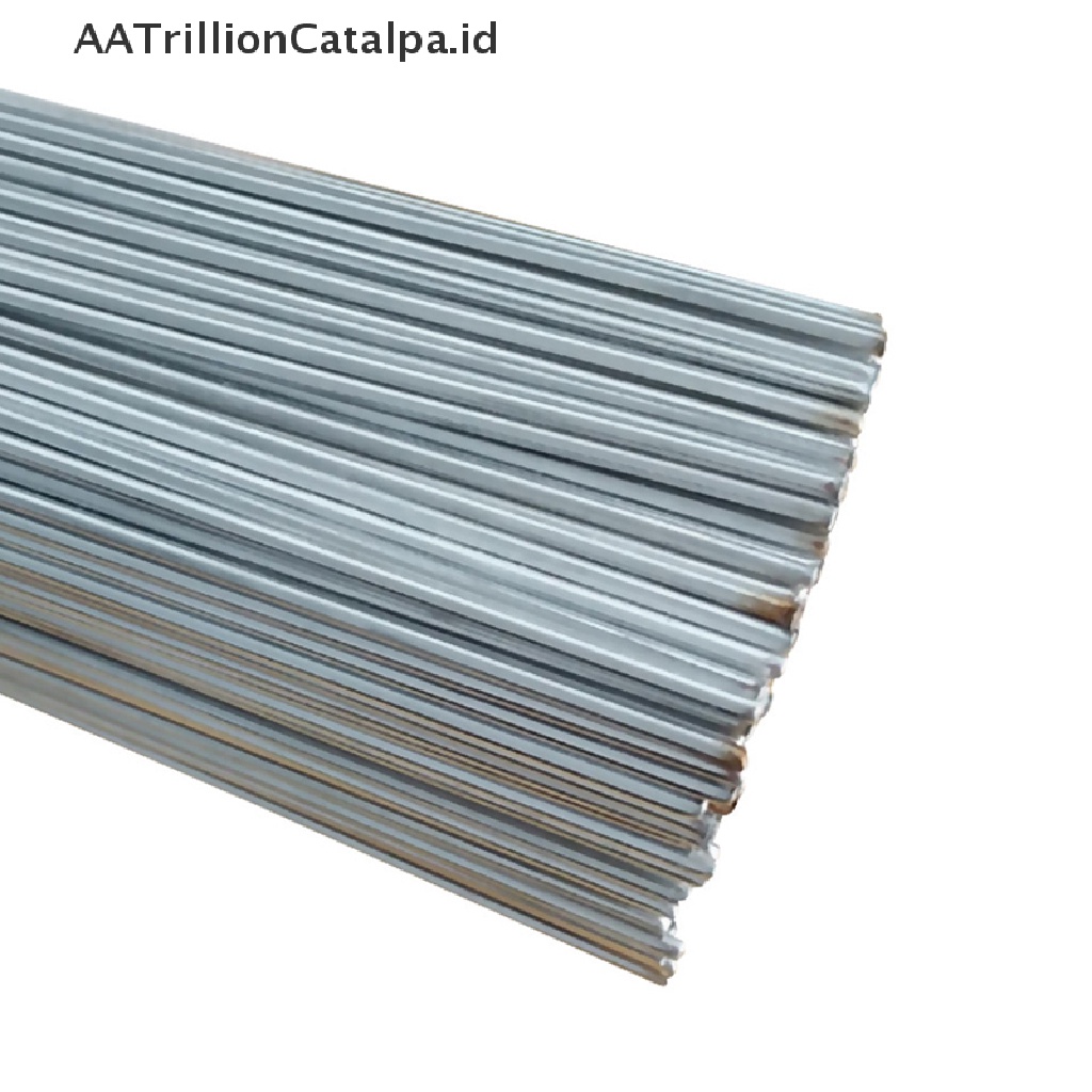 Aatrillioncatalpa 20PCs Batang Kawat Las Bahan Aluminum Flux Untuk Solder