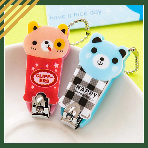 Gunting Kuku Karakter Mini Imut-Imut | Souvenir Gunting Kuku | Mini Nail Clipper Lucu