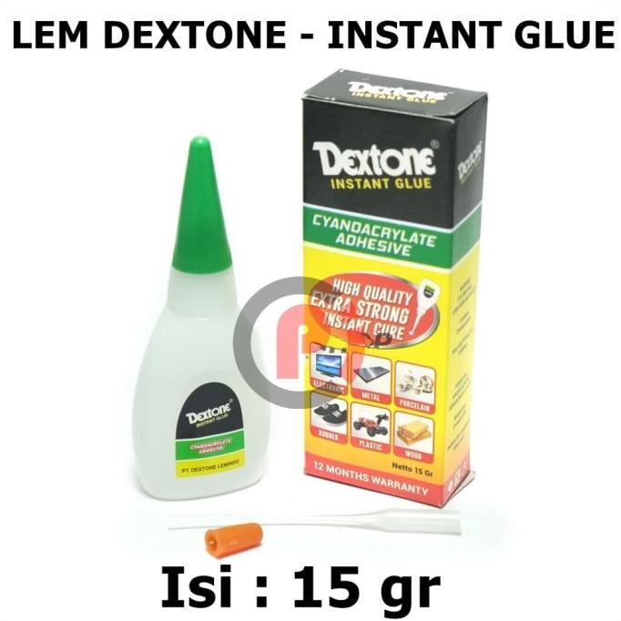 

READY STOK Lem Serbaguna Instant Glue Merek Dextone 15 gr