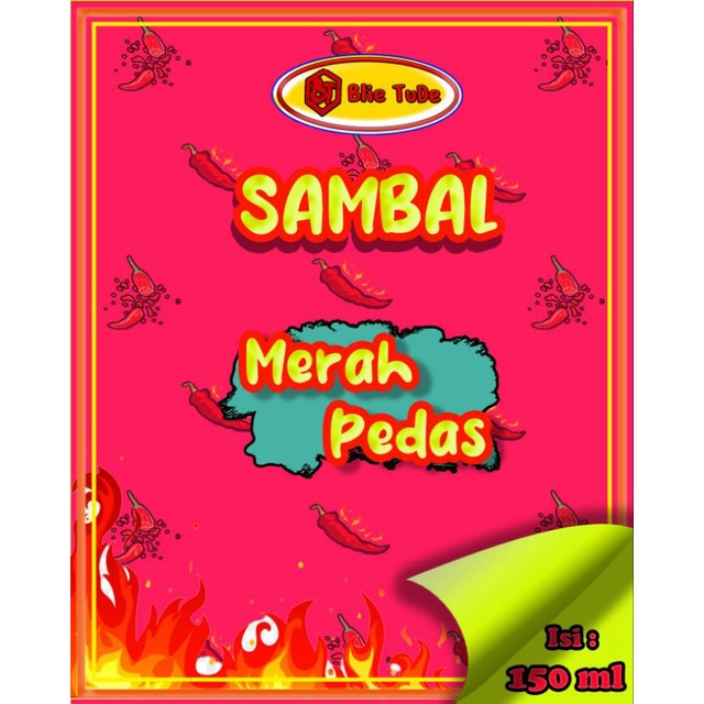 

Blie Tude Sambal Merah Pedas 150 ml