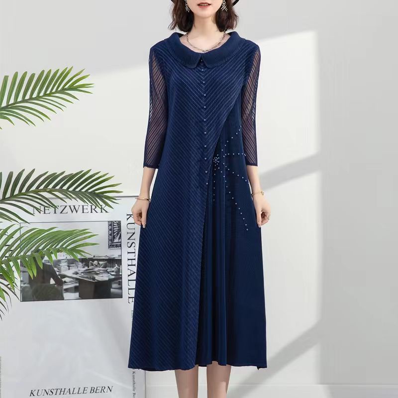 dress plisket wanita / dress full plisket / dress plisket mutiara / dress plisket premium bangkok