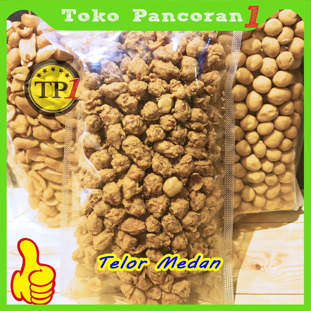 Kacang Tanah Aneka Rasa Kacang Bawang Bali Kacang Atom Kacang Medan 200 g