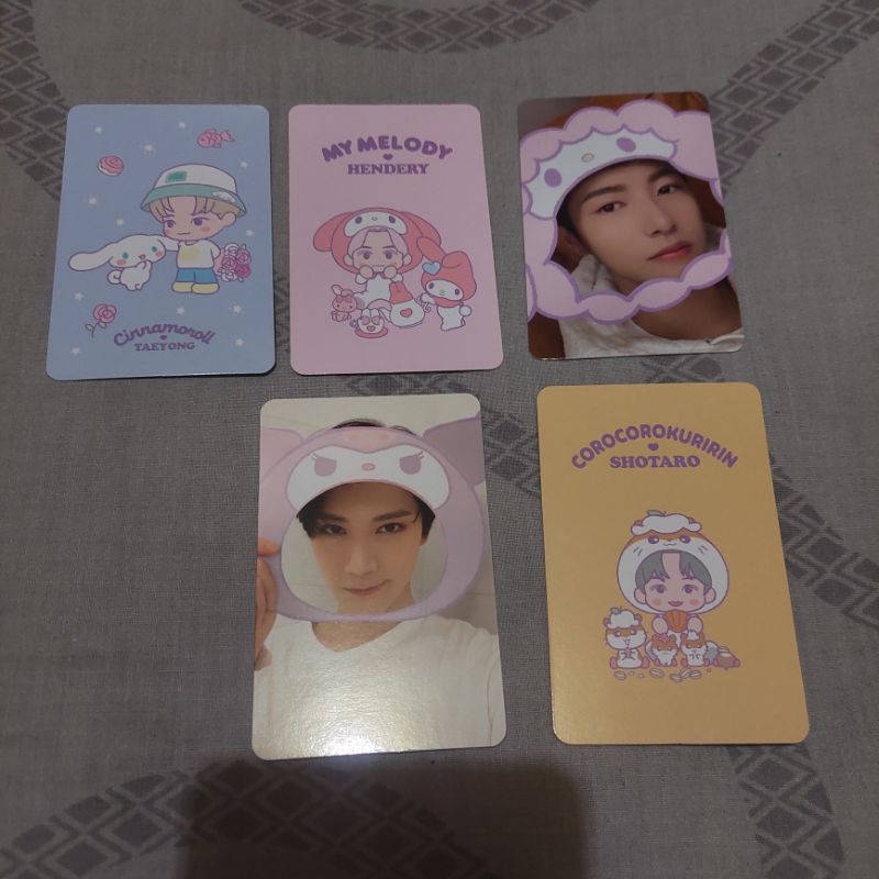 SHARING SANRIO TRADING CARD A / B NCT
