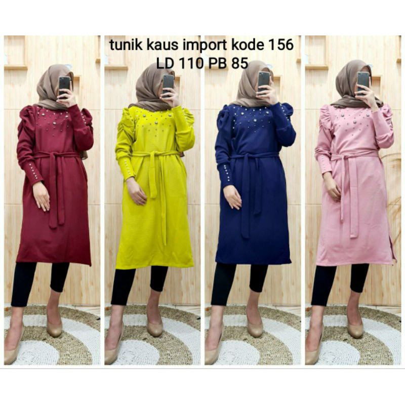 TUNIK KAOS/TUNIK MUTIARA PREMIUM IMPORT