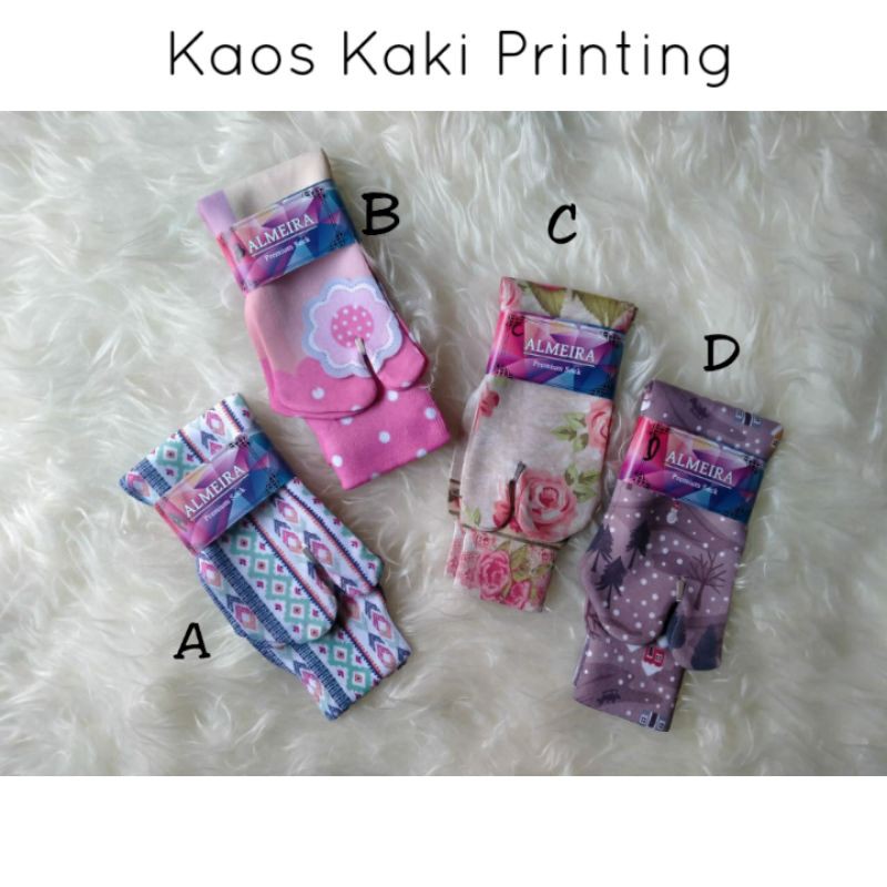 Kaos Kaki Jempol Printing | Kaos kaki premium