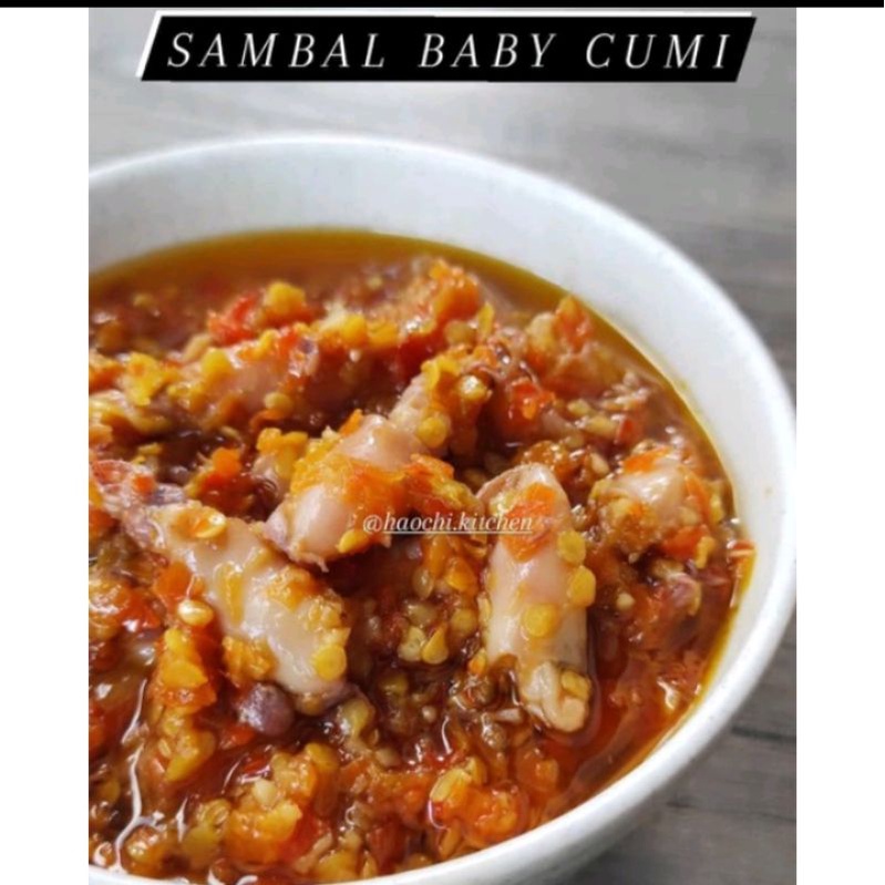 

Sambal Baby Cumi