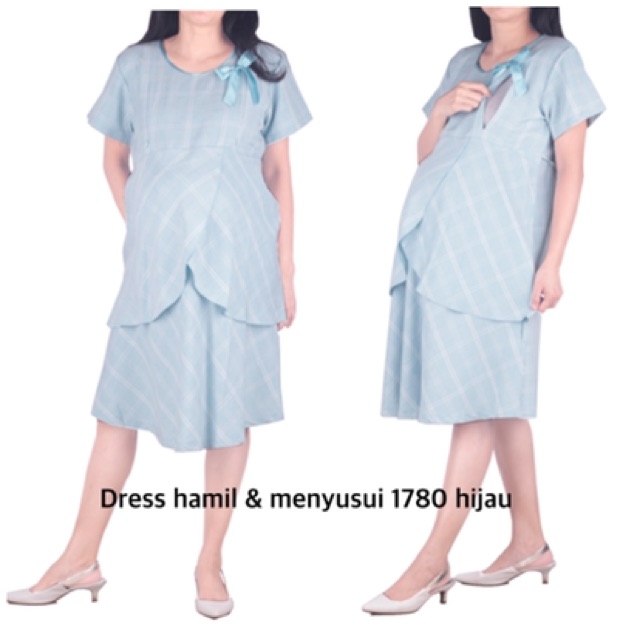 Baju hamil dres kerja Baju menyusui 1780