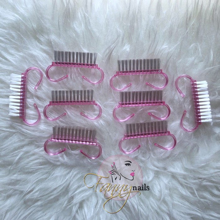 Sikat kuku kecil pembersih debu manicure / nail brush dust