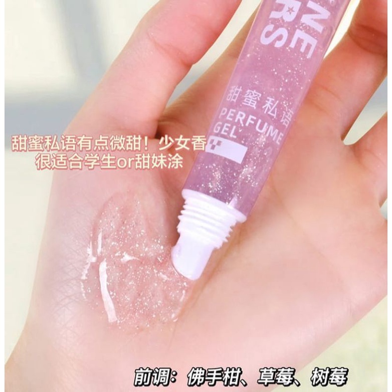 JZ BLING BLING PARFUM GEL BODY SHINE STAR IQ #Realstock